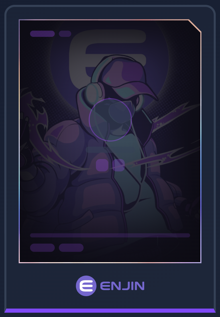 Enjin player card